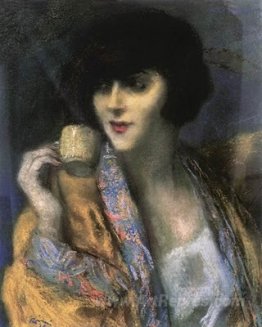 Woman With a Chinese Cup