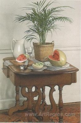 Still Life with Watermelon