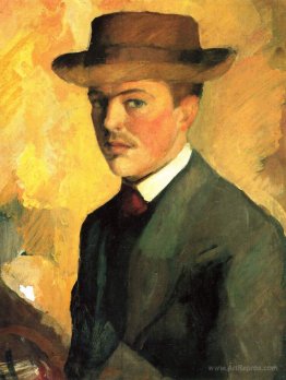 Self-Portrait with Hat