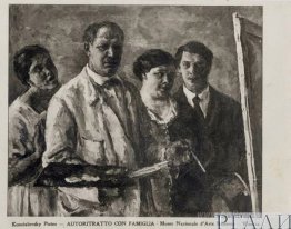 Self-portrait with family