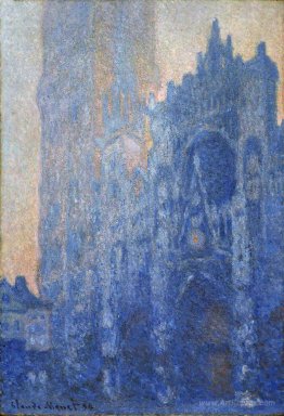 Rouen Cathedral, The Portal and the Tour d'Albane at Dawn