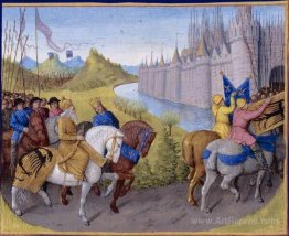 Crusaders Arrived in Constantinople. Battle Between the French a