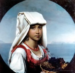 Neapolitan girl with the fruits