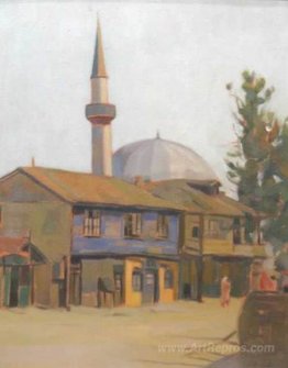 Landscape with Mosque