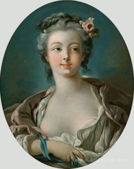 Young Woman with Flowers in Her Hair wrongly called Portrait of