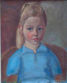 Portrait of the painter's granddaughter Anne