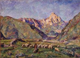 Sion. Shepherd and sheeps.