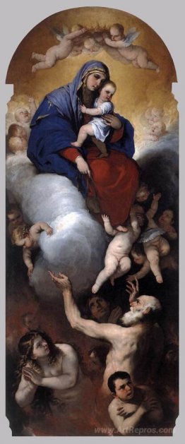 Virgin and Child with Souls in Purgatory