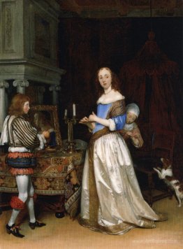 Lady at her Toilette