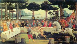 The Story of Nastagio Degli Onesti - The Banquet in the Pine For