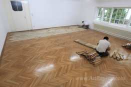 Removal of the Wooden Floor, Grafisches Kabinett, Secession