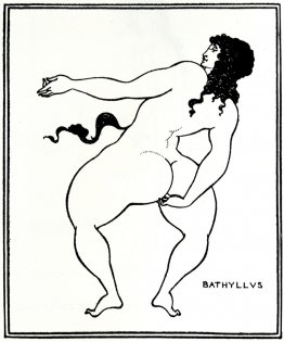 Bathyllus taking the pose