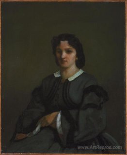 Woman with gloves