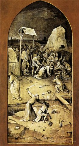 Triptych of Temptation of St Anthony