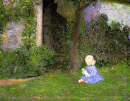 Child in a Walled Garden, Giverny