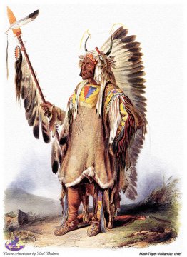 Mato-Tope, a Mandan chief