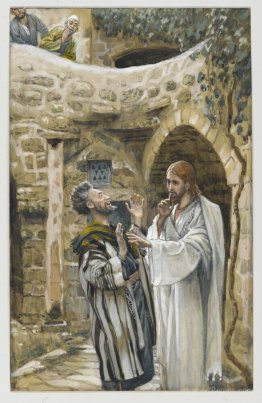 Jesus Heals a Mute Possessed Man