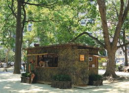 Urban Wildlife Observation Unit, installation in Madison Square