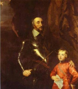 Thomas Howard, 2nd Earl of Arundel and Surrey with His Grandson