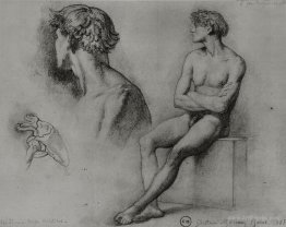 Male nude and other studies