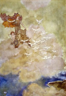 Venus in her Chariot - from The Tempest