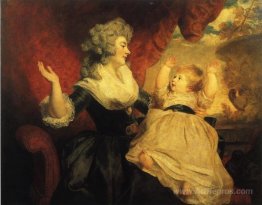 Georgiana, Duchess of Devonshire with her Infant Daughter Lady G