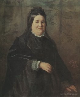 Portrait of A.I. Kridener, born. Ivanova, mother of the artist