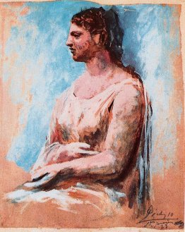 Seated woman