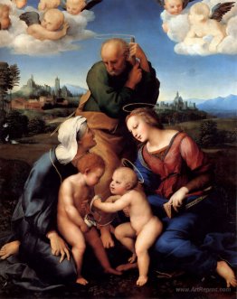 The Holy Family with Saints Elizabeth and John