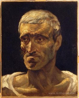 Head of a Shipwrecked Man (study for the Raft of Medusa)