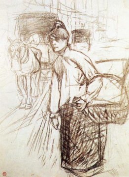 Study for the Laundress