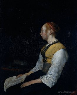 Girl in Peasant Costume. Probably Gesina the Painter's Half Sist