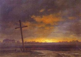 Landscape with a Cross. Lithuania