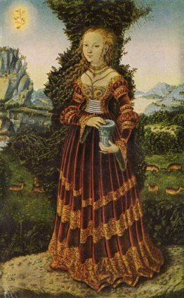 Portrait of a Saxon noblewoman as Mary Magdalene