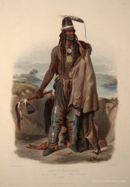 Abdih- Hiddisch. A Minatarre Chief, plate 24 from Volume 1 of 'T