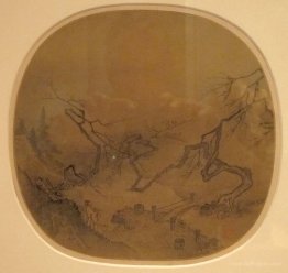 Gentleman in a Garden (traditionally attributed to Ma Yuan)