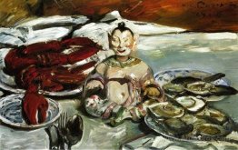 Still Life with Buddha-Lobsters and Oysters