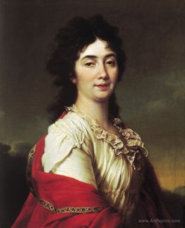 Portrait of Anna Stepanovna Protassova, the former maid of honor