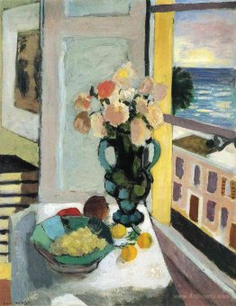 Flowers in front of a Window