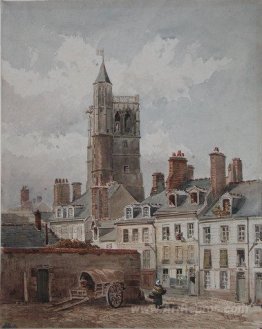 View of the belfry of Orleans