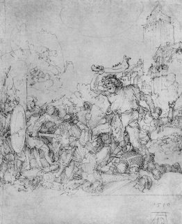 Design for the Fugger Chapel in Augsburg Samson fighting the Phi