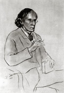 Portrait of the writer Vyacheslav Ivanov