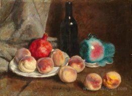 Still Life with Peaches