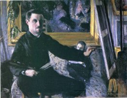 Self-Portrait with an Easel