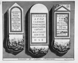 The Roman antiquities, t. 2, Plate LI. Registration of `Soldiers