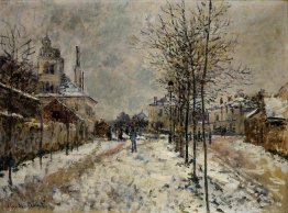 Snow Effect, The Boulevard de Pontoise at Argenteuil