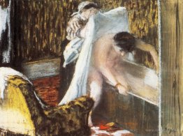 Woman Leaving Her Bath