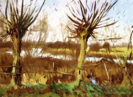 Landscape with trees, Calcot-on-the-Thames