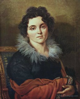 Portrait of Darya Nikolaevna Chvostova