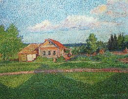 Landscape with a house